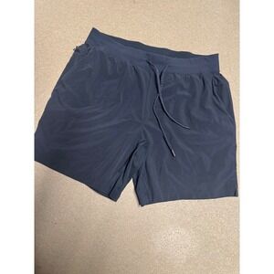Lululemon T.H.E. Short *Linerless 7" Mens Size 32 Navy Blue Athletic Casual $79